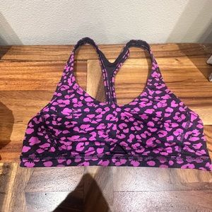 Lululemon Leopard Sport Bra size 8